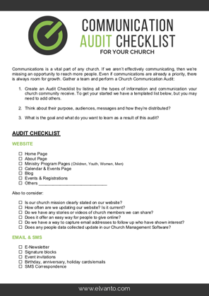 download a communication audit